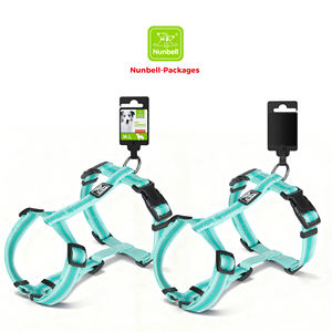 Nunbell Fornecedor Simples Reflexivo H-Shaped Segurança Strap Nylon Step-in Buckle Encerramento Arnês Do Cão para Pequenos Animais Proteção - Product Image 6