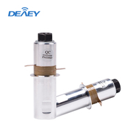 2026 Hot Sale 28KHz Spot Welding Machine Parts Piezoelectric Ceramic Sensor Ultrasonic Welding Transducer