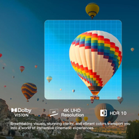 Televisor Inteligente de 75 Pulgadas 4K UHD QLED con Sistema Android TV OS, WiFi + Control por Voz, Proveedores Verificados al por Mayor, Pantalla Grande