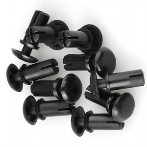 Rivets en nylon noir de type R, rivets en plastique <span class=keywords><strong>à</strong></span> poussée, clips pour carte en plastique PC, rivets mâle-femelle R2 R3 R4 R5 R6 - Product Image 5