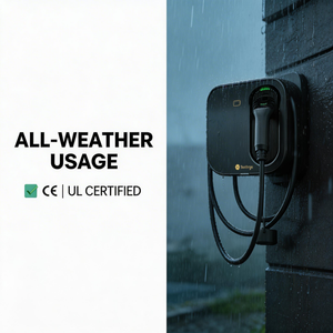 Cargador de pared AC de ciclo profundo y rendimiento fiable Starcharge Artemis 7kW 11kW, resistente a altas temperaturas, para vehículos eléctricos. - Product Image 2