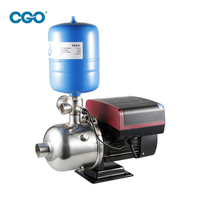Pompa Air Booster Frekuensi Variabel Magnet Permanen Stainless Steel Tekanan Konstan Otomatis CGO Dengan Inverter