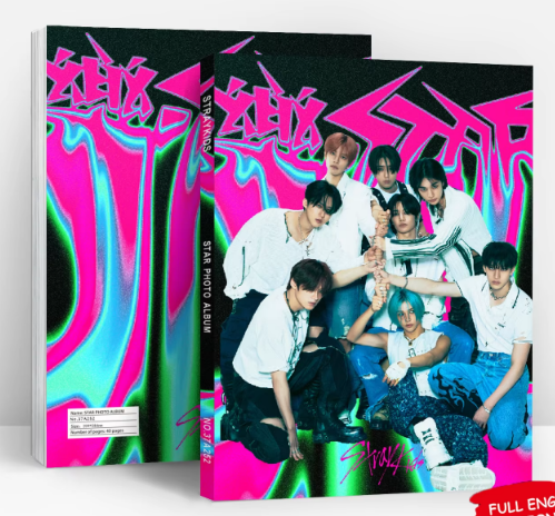 Fast Ship Stray Kids Photobook - ROCK-STAR Kpop Group Album