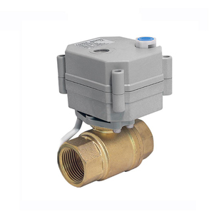 ลดราคา COVNA B2Bclearance Sale วาล์วบอลไฟฟ้าขนาดเล็ก 110V 2 ทาง DN15 1/2 นิ้ว พร้อมมอเตอร์ไฟฟ้าและตัวกระตุ้นไฟฟ้าทองเหลือง - Product Image 1