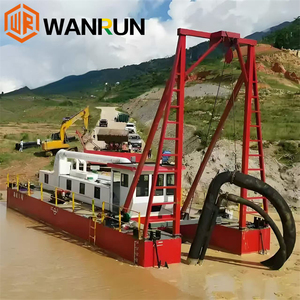 강 모래 준설선 준설기 금 채굴 준설선 보트 제트 흡입 준설선 금 채굴 기계 - Product Image 6