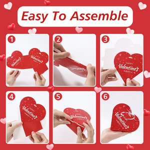 Cajas <span class=keywords><strong>de</strong></span> Regalo para el Día <span class=keywords><strong>de</strong></span> San Valentín, Bolsas <span class=keywords><strong>de</strong></span> Papel para Dulces, Cajas <span class=keywords><strong>de</strong></span> Regalo con Diseño <span class=keywords><strong>de</strong></span> Corazón, Recuerdos <span class=keywords><strong>de</strong></span> Boda, Decoración para Fiestas - Product Image 3