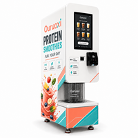 Fabricant de distributeurs automatiques de smoothies, distributeur automatique de smoothies protéinés avec mélange personnalisé et contrôle précis des portions