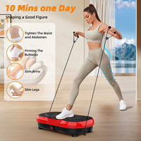 Plaque vibrante RS haute efficacité en ABS pour la combustion des graisses et l'exercice corporel complet avec massage pour usage domestique