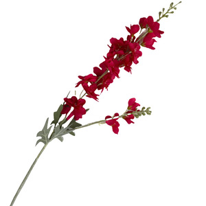 ดอกไม้ประดิษฐ์ลาร์กสปอร์ ทำจากพลาสติกและผ้าไหม ความสูง 85 ซม. สำหรับตกแต่งงานแต่งงานและบ้าน - Product Image 3