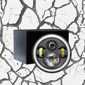 Phares avant LED 7 pouces 60W pour Jeep CJ/Wrangler JK et pour Defender H4/H13 avec 4 lentilles - Product Image 3