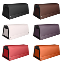Boîte de rangement de coffre de voiture universelle de luxe, coque rigide en ABS, cuir PU, pliable, organisateur pour SUV/MPV, accessoires intérieurs de voiture