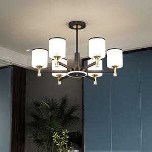 Modern Nordic Style Multi-head Chandelier E27 Energy-saving Lamps Round <b>Ceiling</b> <b>Light</b> For Living Room Bedroom Home Lighting - Product Image 2