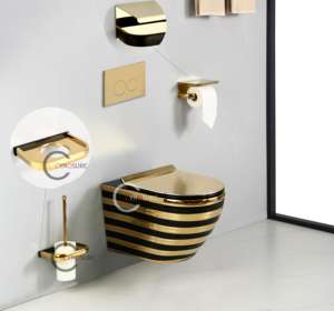 Ensemble d'accessoires de salle de bain de luxe modernes 2026 – Étagère et accessoires en acier inoxydable, suite d'articles sanitaires pour la maison - Product Image 2