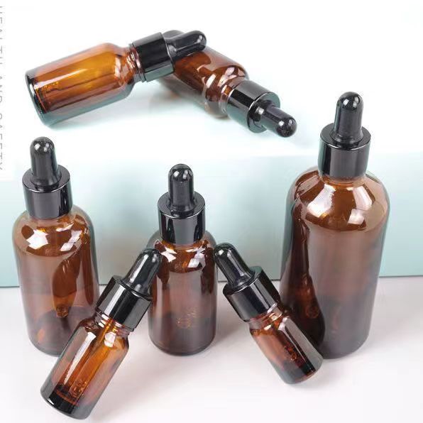 10~250ml Amber glass Bottles chemical Titer bottle