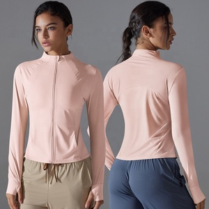 <span class=keywords><strong>Veste</strong></span> de sport athlétique pour <span class=keywords><strong>femme</strong></span> avec poche, protection solaire UPF 50+, antibactérienne 7A, <span class=keywords><strong>anti</strong></span>-odeur, sensation de fraîcheur en plein air, randonnée, golf, <span class=keywords><strong>UV</strong></span> - Product Image 5