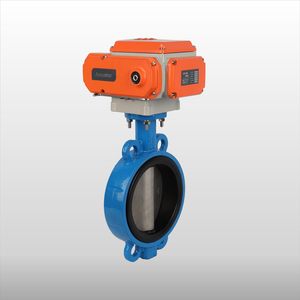 Actionneur électrique motorisé automatique Leadwin MTD pour régulation et modulation de l'eau, vanne papillon à diaphragme de 65 mm avec revêtement en PTFE - Product Image 4