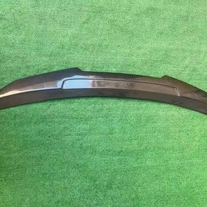 Alerón trasero de fibra de carbono estilo PSM, embellecedores de labios de ala trasera de repuesto para <span class=keywords><strong>Audi</strong></span> <span class=keywords><strong>A6</strong></span> S6 <span class=keywords><strong>C7</strong></span>, piezas de automóviles, alerón trasero para maletero - Product Image 3