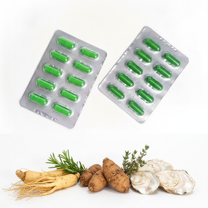 Formule à base de plantes naturelles de Ginseng Rouge et d'Herbe de Chèvre Cornée 0 #   Capsules pour améliorer la résistance des adultes, prix de gros - Product Image 1