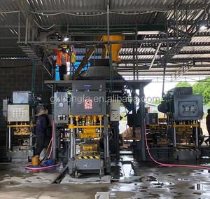 Hydraulische Form maschine Kunststein platte Polieren Produktions linie Terrazzo fliesen herstellungs maschine Zement mosaik maschine - Product Image 5