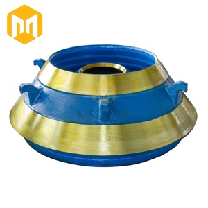 Mangan Mn22Cr2 Stahlguss Verschleiß fester Bowl Liner Konkaver Mantel für Terex C1545 Cone Crusher Mining Machine Parts Rock - Product Image 1