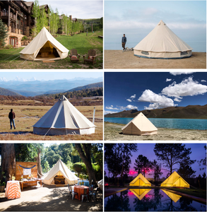 Wind vallée – tente cloche étanche de luxe, 4 saisons, 5m, en toile de coton, pour l'extérieur, 4m, 5m, Glamping, à vendre - Product Image 3