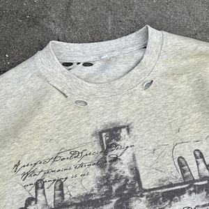 Camisetas de Hombre Estilo Urbano, Camisetas Cuadradas de Algodón con Estampado Personalizado, Fabricante de Camisetas Extra Grandes, Lavadas y Desgastadas - Product Image 3