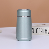 Mini Tasse Isotherme en Acier Inoxydable avec Séparateur de Thé, Anti-Fuite, Portable, Cadeau d'Affaires pour Hommes et Femmes (Isolation Thermique 12-24 Heures)