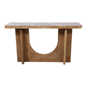 Consolle Decorativa Moderna con Struttura in Legno, Arredamento Contemporaneo per Ingresso e Soggiorno - Product Image 2