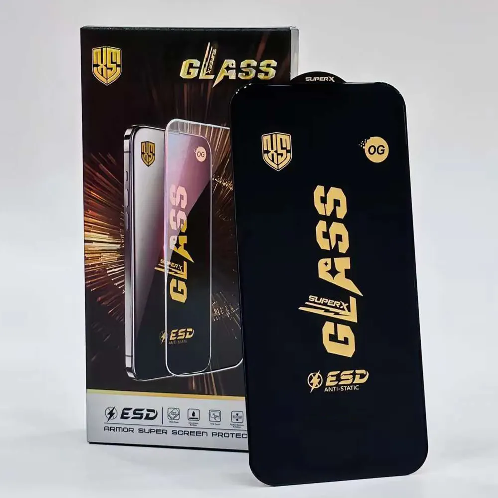 Voor Vivo Glas Super D Glazen Schermbeschermer Voor I Phone 14 Pro Max Gehard Glas Schermbeschermer