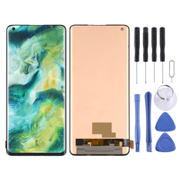 Pantalla de Repuesto SIJI OEM para Teléfono Móvil OnePlus 8T/1+8T/1+9R/Realme X7Pro con Reconocimiento de Huella Dactilar, 400cd+ de Luminosidad, 1 Año de Garantía