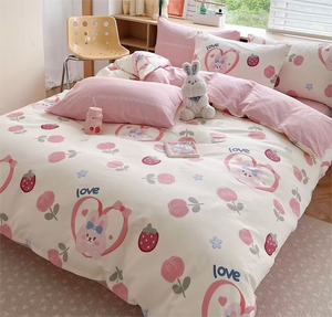 Housse de couette en coton lavé 200tc drap de lit <span class=keywords><strong>king</strong></span> <span class=keywords><strong>size</strong></span> ensemble de literie en coton de luxe - Product Image 5