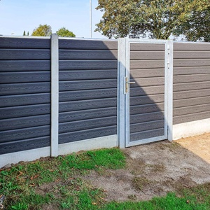 Đồng đùn ngoài trời WPC hàng rào Panels cho nhà vườn bên ngoài hàng rào bảng trellis thanh lịch ngoài trời WPC hàng rào cho vườn nhà - Product Image 3