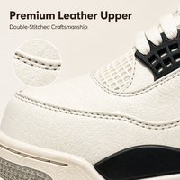 Chaussures de basketball montantes pour hommes, à lacets, respirantes, confortables, légères, antidérapantes, en maille, avec logo personnalisé OEM, fabricant