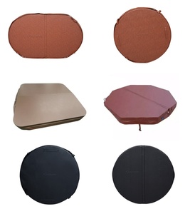 Copertura isolante termica in schiuma EPS e similpelle PVC Choruses per vasche da bagno interne/esterne, piscine d'<span class=keywords><strong>acqua</strong></span> <span class=keywords><strong>fredda</strong></span>, spa ghiacciate e vasche idromassaggio - Product Image 2
