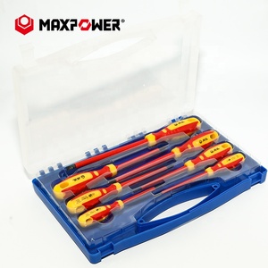 Juego de destornilladores aislados VDE para electricistas Maxpower Home Repair Tools, 7 piezas - Product Image 4