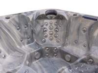 Bain à remous extérieur de luxe en acrylique Balboa pour 6 personnes avec ozone, jets intelligents Gecko 82 pièces, baignoire de villa JW-2237
