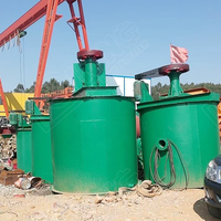 Cuve de mélange de boues à double turbine, cuve d'agitation minière haute efficacité pour le traitement minier intensif