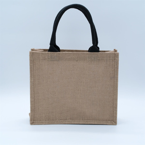 New Design Natural Reusable Custom Large Capacity <strong>Jute</strong> <strong>Bag</strong> Shopping <strong>Bags</strong> Plain <strong>Jute</strong> <strong>Tote</strong> <strong>Bag</strong> <strong>Wholesale</strong> for Gifts logo Woman - Product Image 6