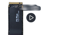 يدعم محلياً معايير واجهة JEDEC P3 Plus 1 صناعة M.2 PCIe Gen4 NVMe SSD مع محرك أقراص صلبة مدمج