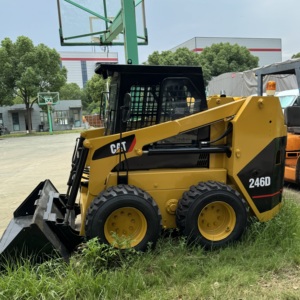 รถตักล้อยาง CAT 246D มือสองคุณภาพสูง ใช้งานน้อย รับน้ำหนักได้ 200 ตัน เหมาะสำหรับงานก่อสร้างและเกษตรกรรม - Product Image 6