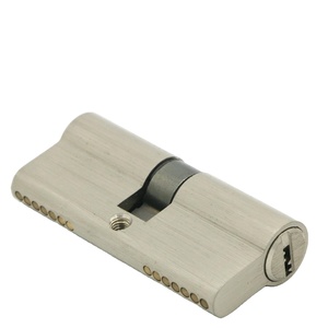 Fabrication d'usine 70mm Double ouverture en laiton <span class=keywords><strong>porte</strong></span> serrure cylindre haute garde clé hôtel bureau <span class=keywords><strong>cuisine</strong></span> matériel cuivre loquet cylindre - Product Image 1