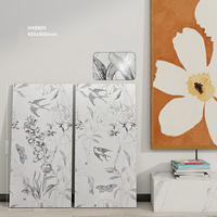 Vente directe usine : Carreaux floraux français 400x800 pour murs de cuisine, salle de bain et murs de fond – Carreaux esthétiques couleur tendance, les plus vendus
