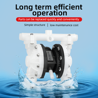 Pompe à diaphragme pneumatique GK DN15 PP économique pour la circulation du liquide de refroidissement et de l'huile de lubrification des machines-outils