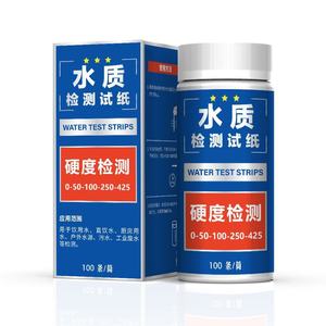 แถบทดสอบน้ำ 100 แถบ 0-425 ppm การตรวจจับความแข็งสำหรับการทดสอบคุณภาพน้ำในตู้ปลา - Product Image 4