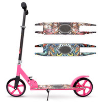 Trottinette pliable pour enfants Encci, mini trottinette à deux roues en aluminium, moderne, pliable, réglable en hauteur, jouet pour enfants