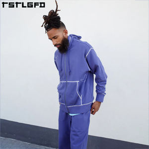 Sudadera con capucha Oem de tela sostenible, fabricante de punto de contrato personalizado, Sudadera con capucha de punto de contrato personalizado, sudaderas con capucha de gran tamaño para hombres - Product Image 3