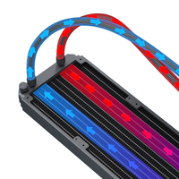 360mm refroidissement par eau CPU tout-en-un refroidisseur liquide PWM ARGB ventilateurs 12V PC de jeu compatibles toutes les plates-formes