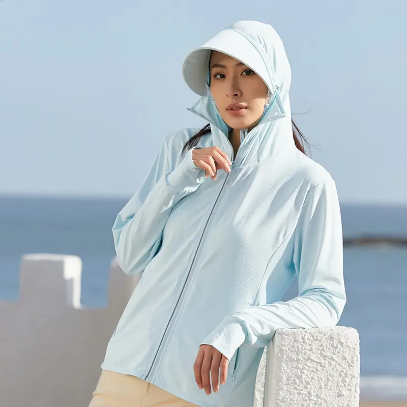 Best UPF50+ sunscreen shawl women air conditioning jacket outdoor suit sun protection clothing