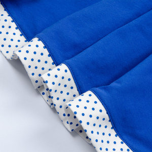 Vestido de verano para <strong>ni</strong>&ntilde;<strong>a</strong> peque&ntilde;<strong>a</strong>, vestidos de bolsillo con lunares azules, picard&iacute;as - Product Image 5