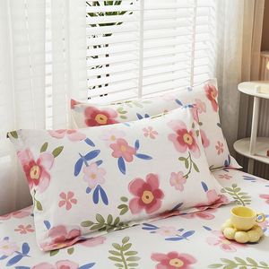 Nhà Máy Bán Buôn 100% Bông Khăn trải Giường 3Pcs In Được Trang Bị Tấm Bộ Đồ Giường Đàn Hồi Cho Khách Sạn Nhà Duy Nhất Đôi Nữ Hoàng Vua - Product Image 6